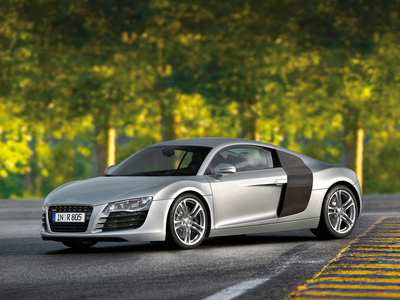 汽车美图:Audi R8 跑一圈么朋友